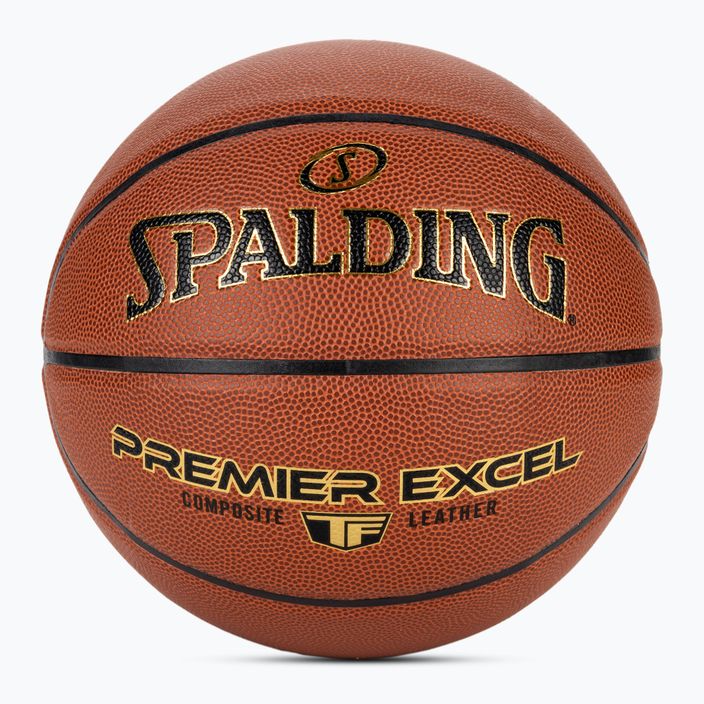 Basketbalový míč Spalding Premier Excel oranžový velikost 7