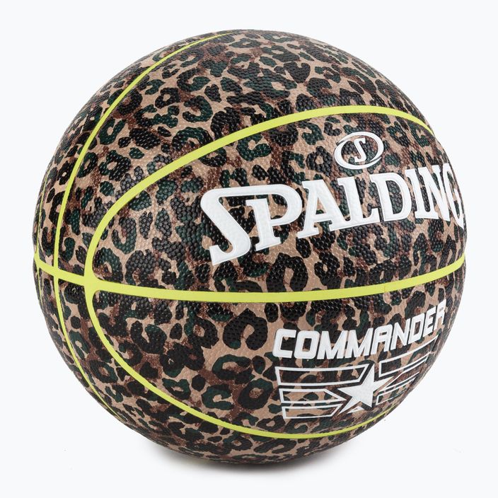 Spalding Commander basketbalový míč hnědý 76936Z 2