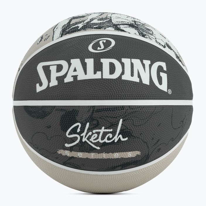 Spalding Sketch Jump basketbalový míč černý 84382Z 3
