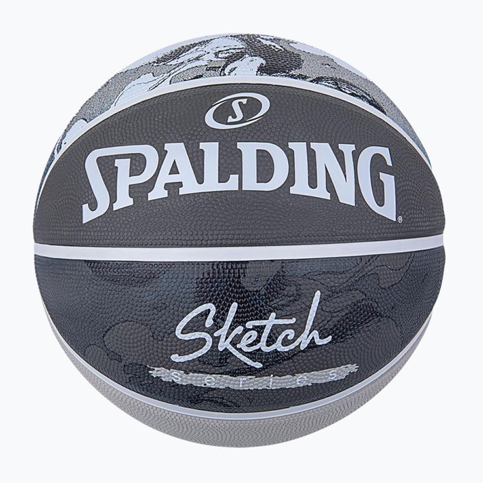 Spalding Sketch Jump basketbalový míč černý 84382Z 4