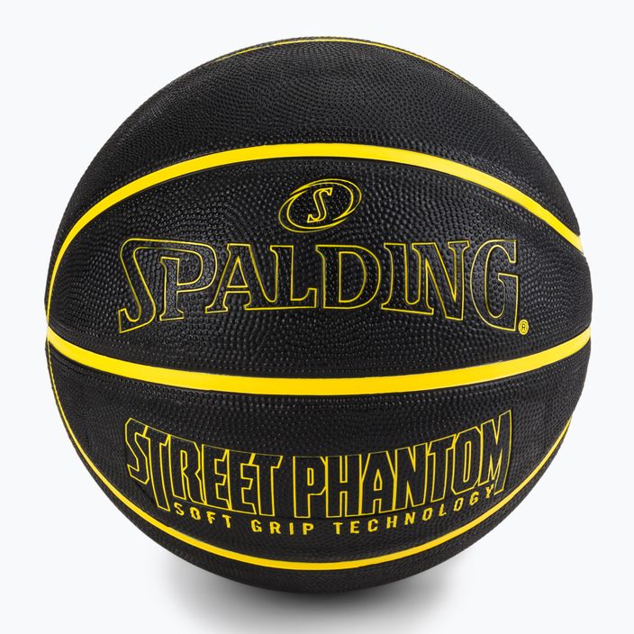 Spalding Phantom basketbal černo-žlutý 84386Z