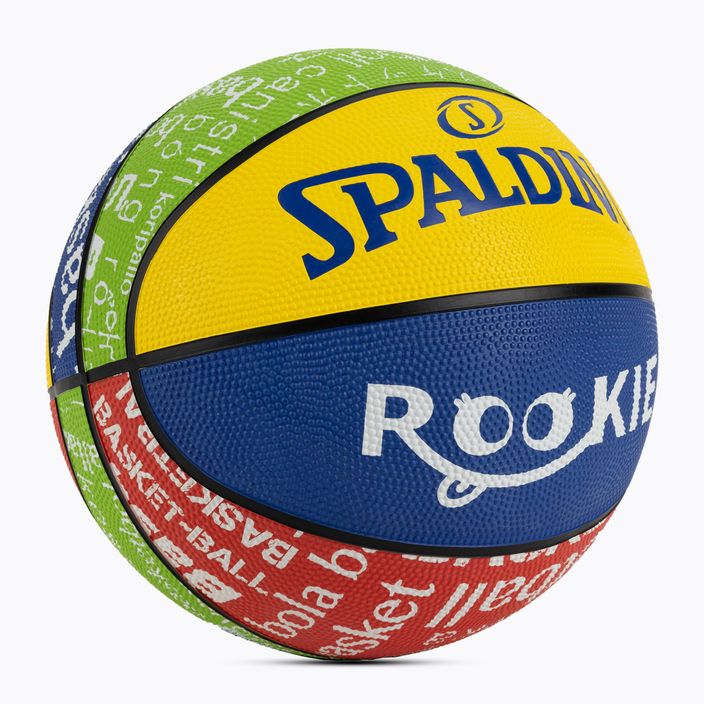 Basketbalový míč Spalding Rookie Gear 84368Z velikost 5 2