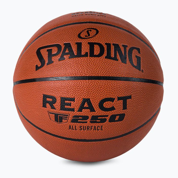 Spalding basketbal TF-250 React Logo FIBA oranžová 76967Z 2
