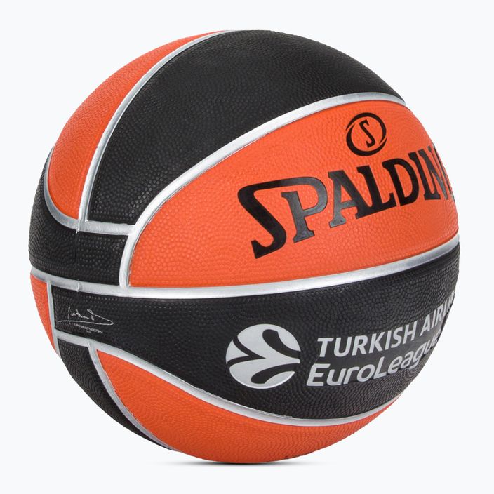 Basketbalový míč Spalding Euroleague TF-150 84001Z velikost 5 2