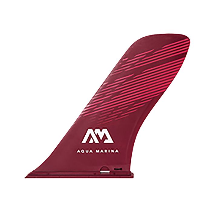 AquaMarina Závodní ploutev s logem AM v červené barvě CORAL B0303629 2