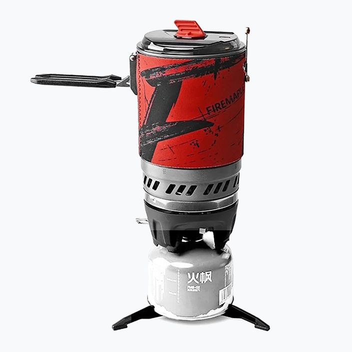 Turistický vařič  Fire-Maple FMS-X5 Polaris Cooking System + Garnek red 2