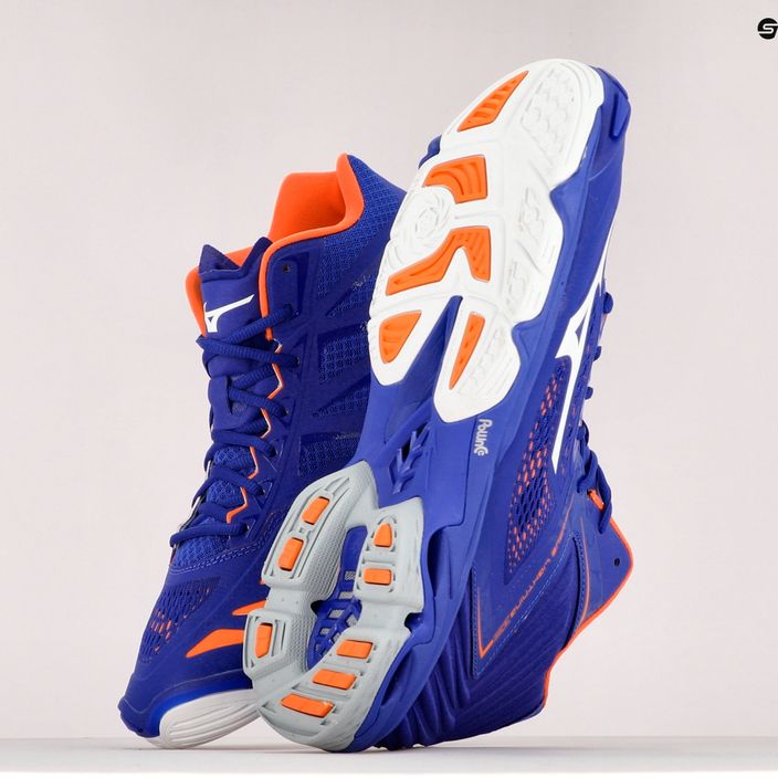 Pánské volejbalové boty Mizuno Wave Lightning Z5 Mid modré V1GA190500 10