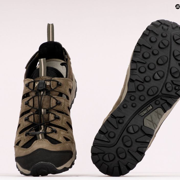 Pánské trekové sandály Meindl Lipari - Comfort fit brown 4618/35 9