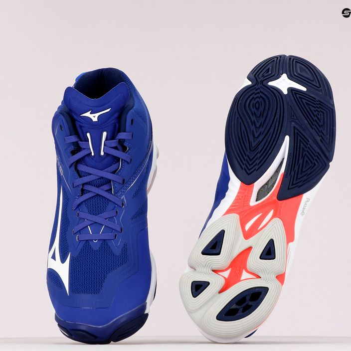 Volejbalové boty Mizuno Wave Lightning Z6 Mid modré V1GA200520 11