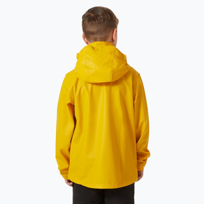 Dětská jachtařská bunda  Helly Hansen Moss essential yellow 2