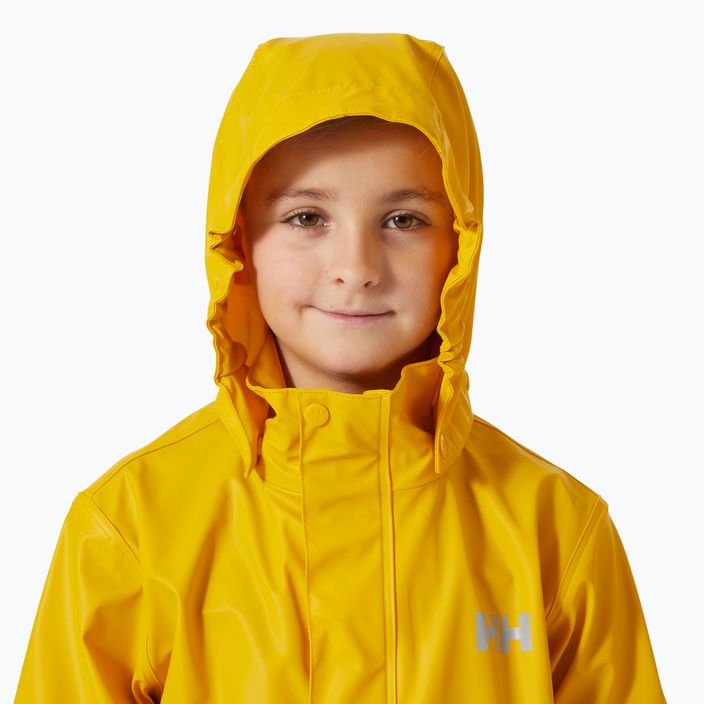 Dětská jachtařská bunda  Helly Hansen Moss essential yellow 3