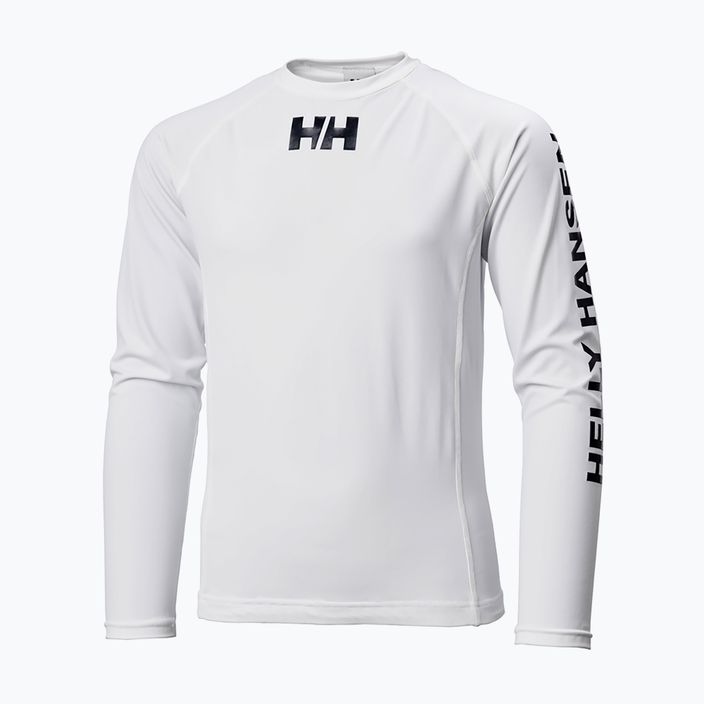 Dětské tričko Helly Hansen Waterwear Rashguard Jr bílé 34026_001-10
