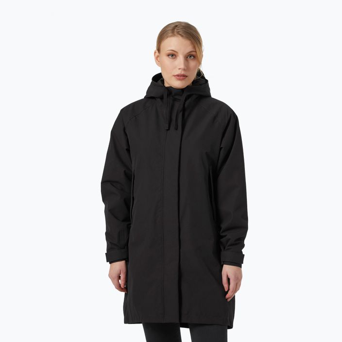 Dámský zimní kabát Helly Hansen Mono Material Insulated Rain Coat černý 53652_990