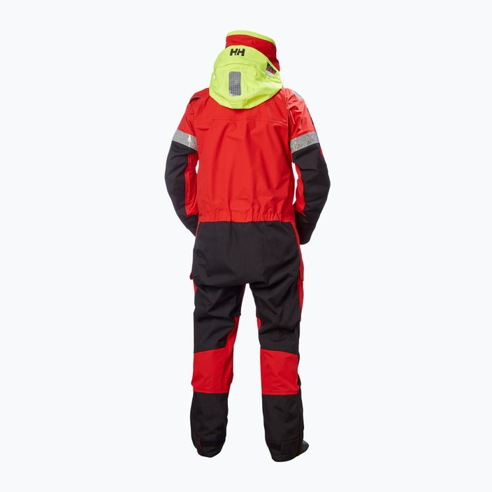 Pánská jachtařská kombinéza Helly Hansen Aegir Ocean Dry Suit 2.0 alert red 2