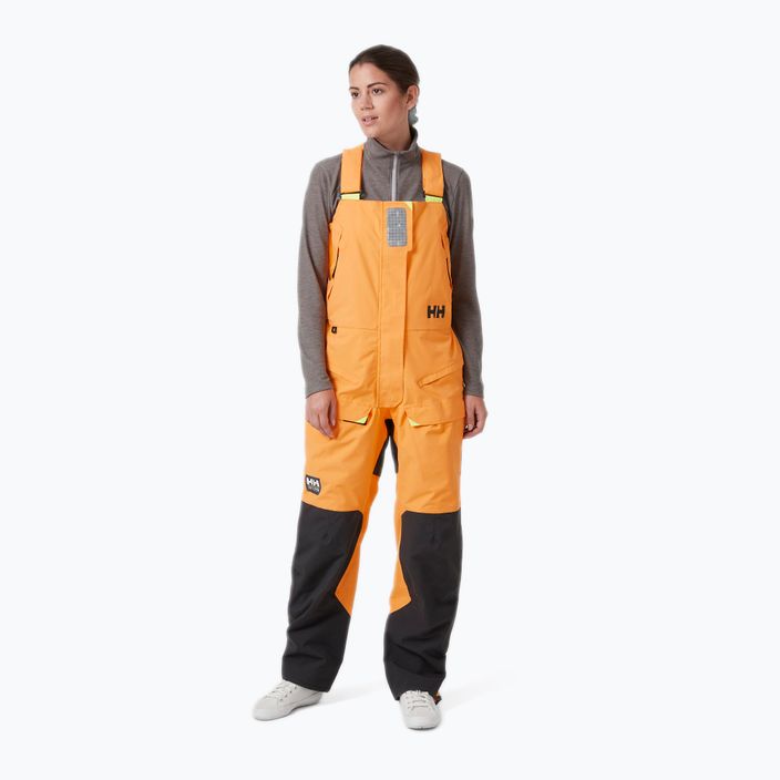 Dámské jachtařské kalhoty Helly Hansen Skagen Offshore Bib 320 oranžové 34256_320-XL