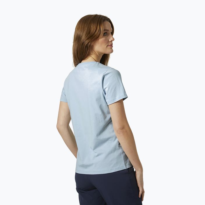 Dámské trekingové tričko Helly Hansen HH Logo modré 34112_582 2
