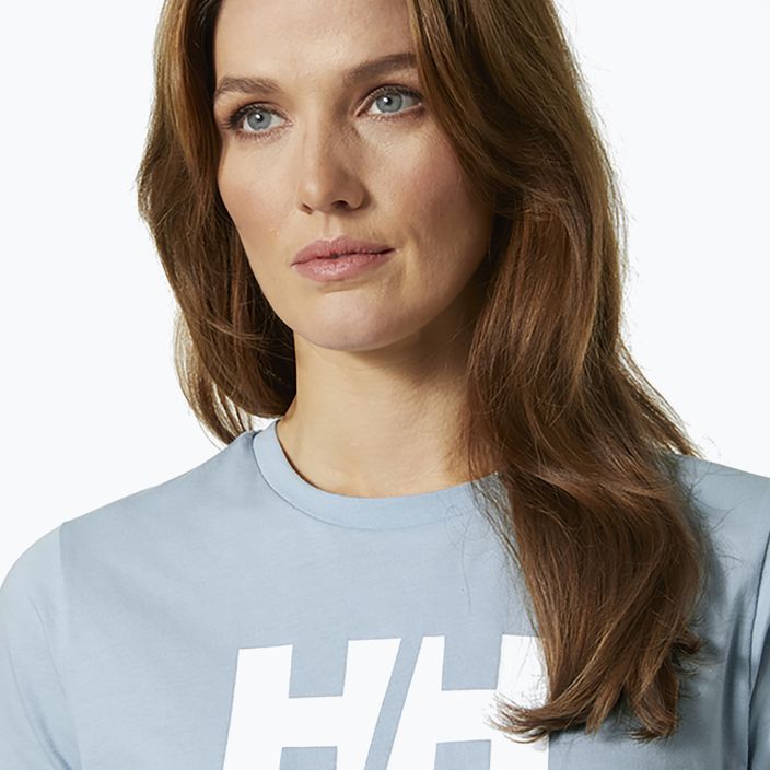Dámské trekingové tričko Helly Hansen HH Logo modré 34112_582 3