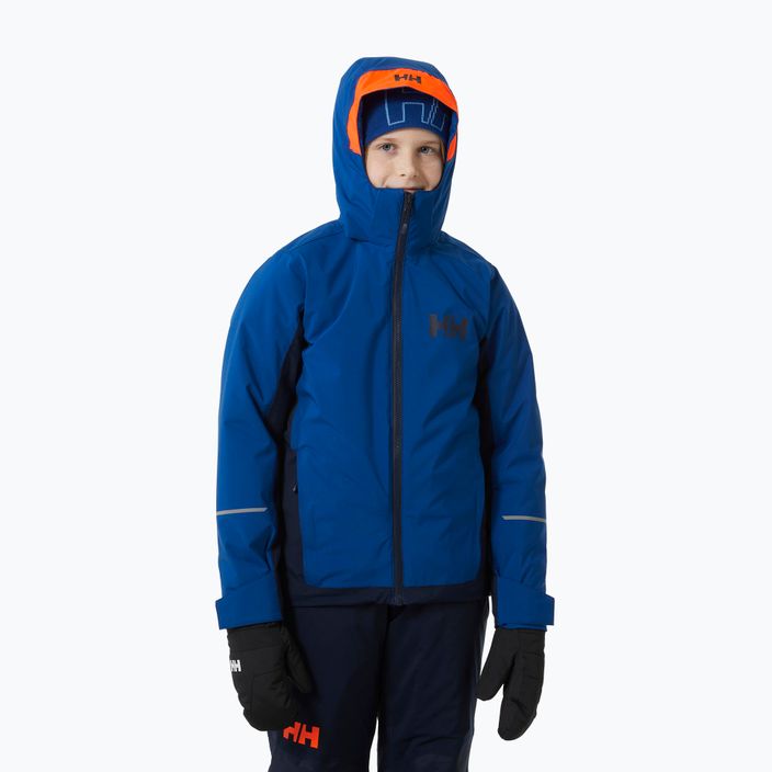 Helly Hansen Quest dětská lyžařská bunda modrá 41763_606 3