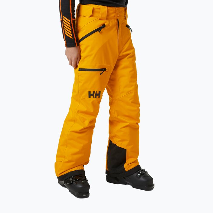 Dětské lyžařské kalhoty Helly Hansen Elements yellow 41765_328 6