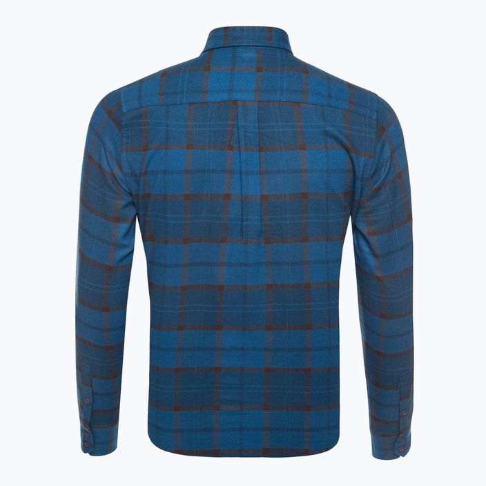 Pánská košile Helly Hansen Lokka Organic Flannel LS modro-černá 62731_755 6