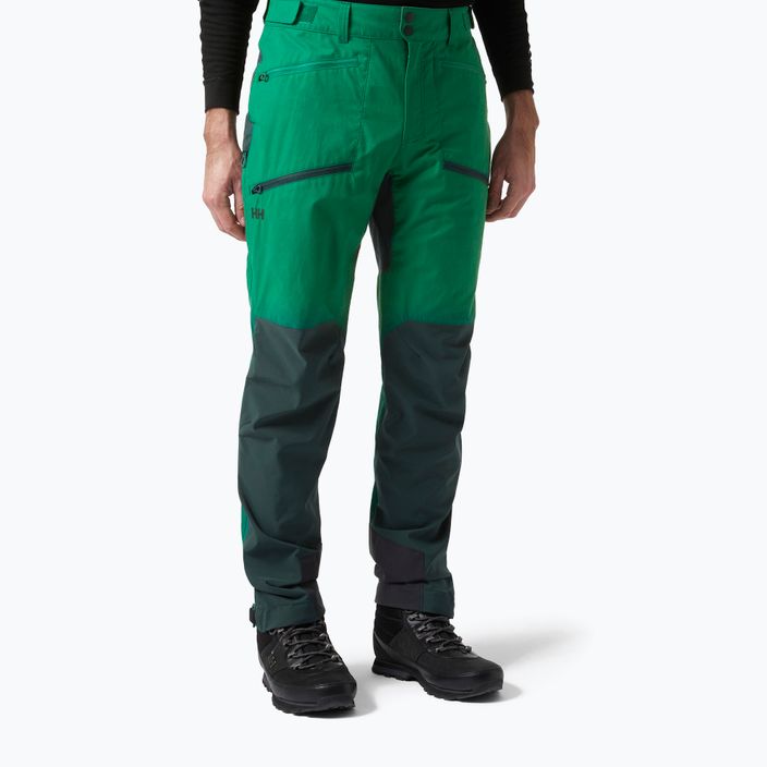Helly Hansen pánské trekové kalhoty Verglas Tur 486 green 63000