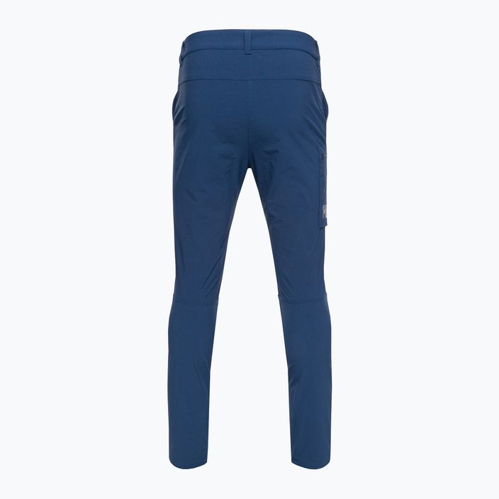 Helly Hansen pánské softshellové kalhoty Brono Softshell 584 blue 63051 2