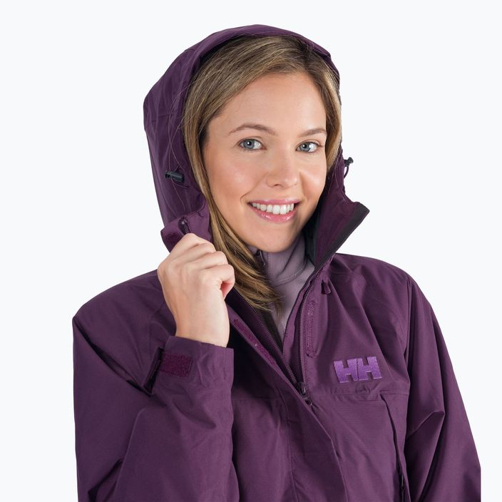 Helly Hansen dámská hybridní bunda Banff Insulated purple 63131_670 6