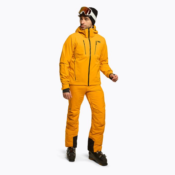Pánská lyžařská bunda Helly Hansen Alpha 3.0 žlutá 65551_328 2