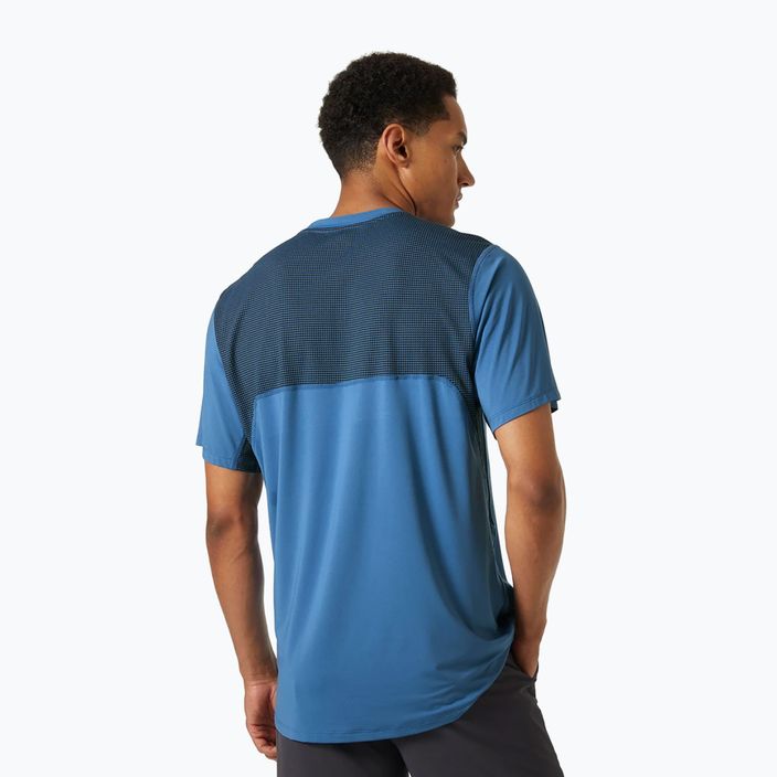 Pánské trekové tričko Helly Hansen Tech Trail modré 48494_606 2