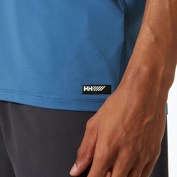 Pánské trekové tričko Helly Hansen Tech Trail modré 48494_606 4