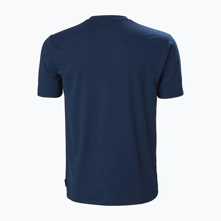 Helly Hansen Skog Recycled Graphic pánské trekingové tričko tmavě modré 63083_584 6