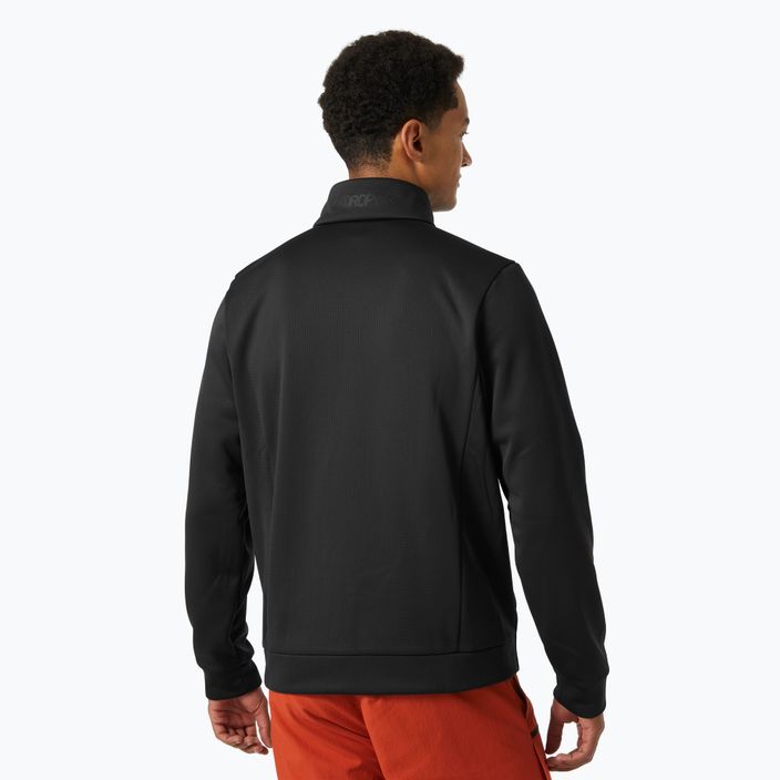 Pánská jachtařská mikina Helly Hansen HP Fleece 2.0 ebony 2