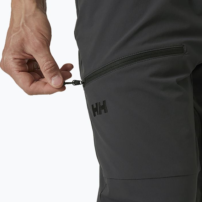 Helly Hansen pánské softshellové kalhoty Blaze Softshell grey 63151_980 4