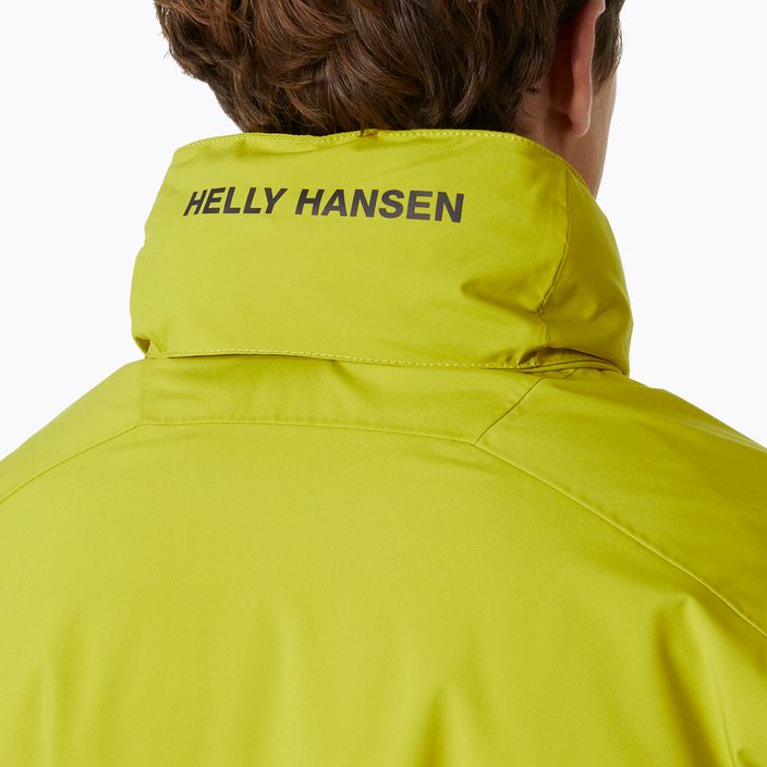 Pánská jachtařská bunda Helly Hansen Hp Racing Lifaloft Hooded bright moss 4