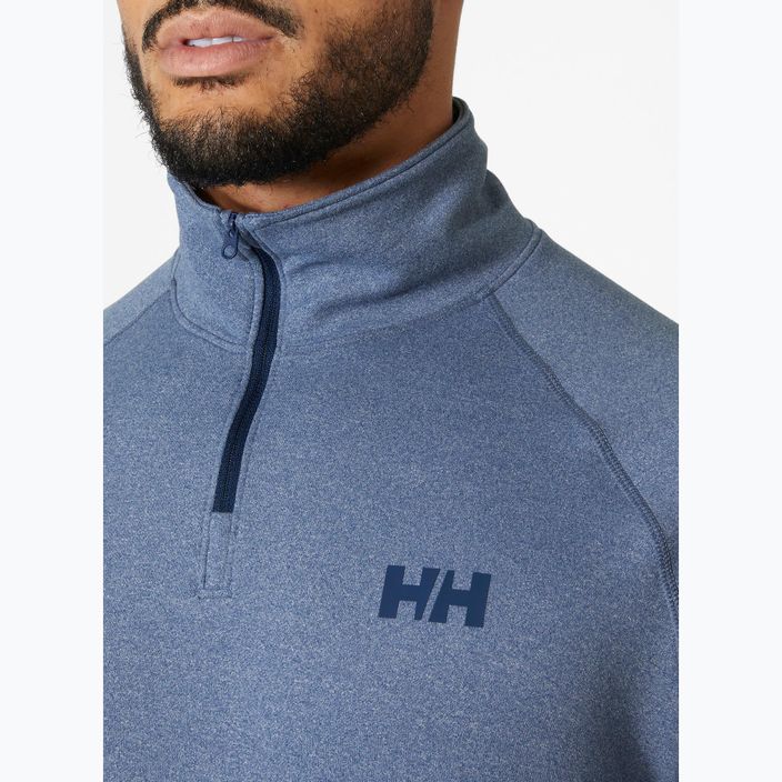 Pánská trekingová mikina  Helly Hansen Verglas 1/2 Zip ocean 3