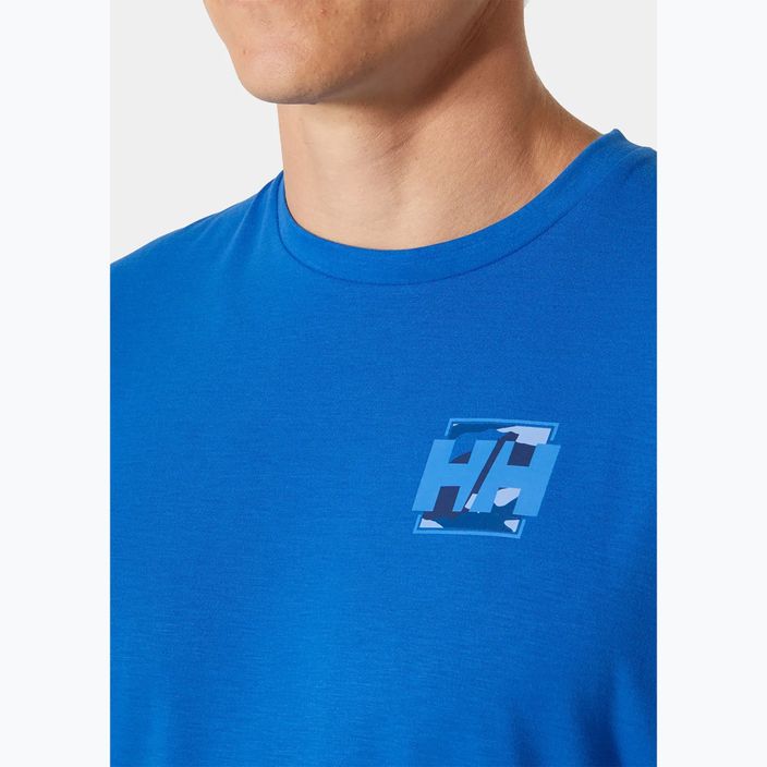 Pánské tričko Helly Hansen Skog Recycled Graphic cobalt 2.0 3