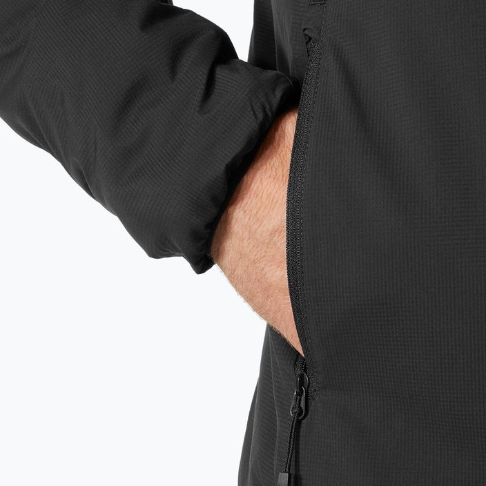Pánská péřová bunda Helly Hansen Verglas Hooded Insulator černá 5