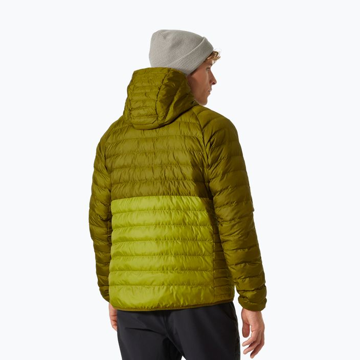 Pánská péřová bunda Helly Hansen Banff Hooded Insulator bright moss 2