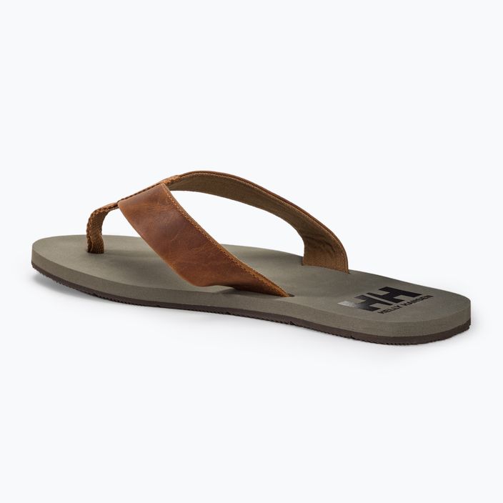 Pánské žabky Helly Hansen Seasand 2 Leather Sandals honey wheat 3