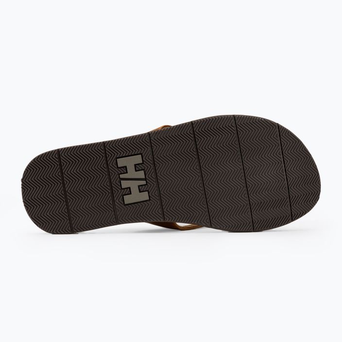 Pánské žabky Helly Hansen Seasand 2 Leather Sandals honey wheat 4