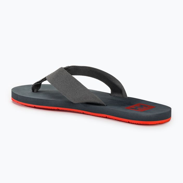 Pánské žabky Helly Hansen Logo Sandals 2 ebony/cherry tomato 3