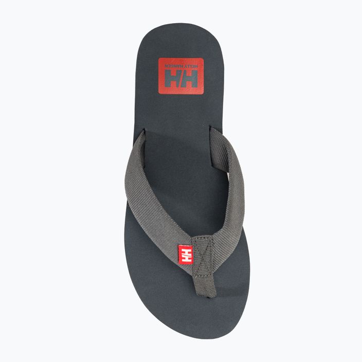 Pánské žabky Helly Hansen Logo Sandals 2 ebony/cherry tomato 5