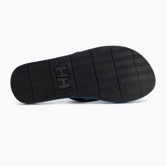 Pánské žabky Helly Hansen Logo Sandals 2 ebony/cobalt 4