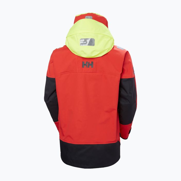 Pánská jachtařská bunda Helly Hansen Skagen Pro alert red 11