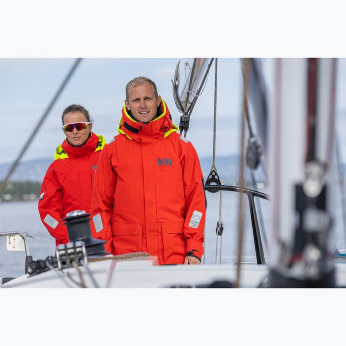 Pánská jachtařská bunda Helly Hansen Skagen Pro alert red 12