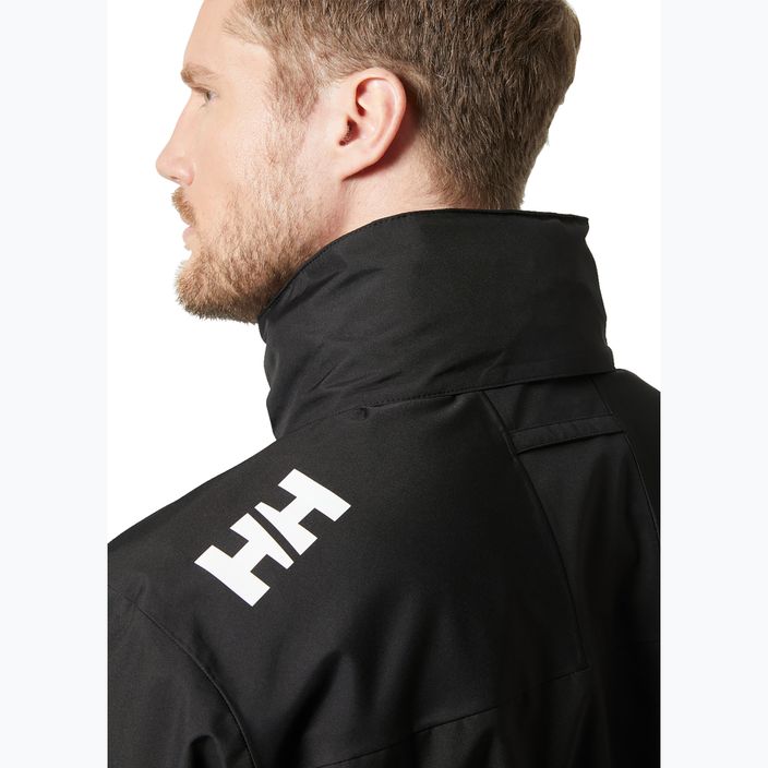 Pánská jachtařská bunda Helly Hansen Crew Hooded 2.0 black 4