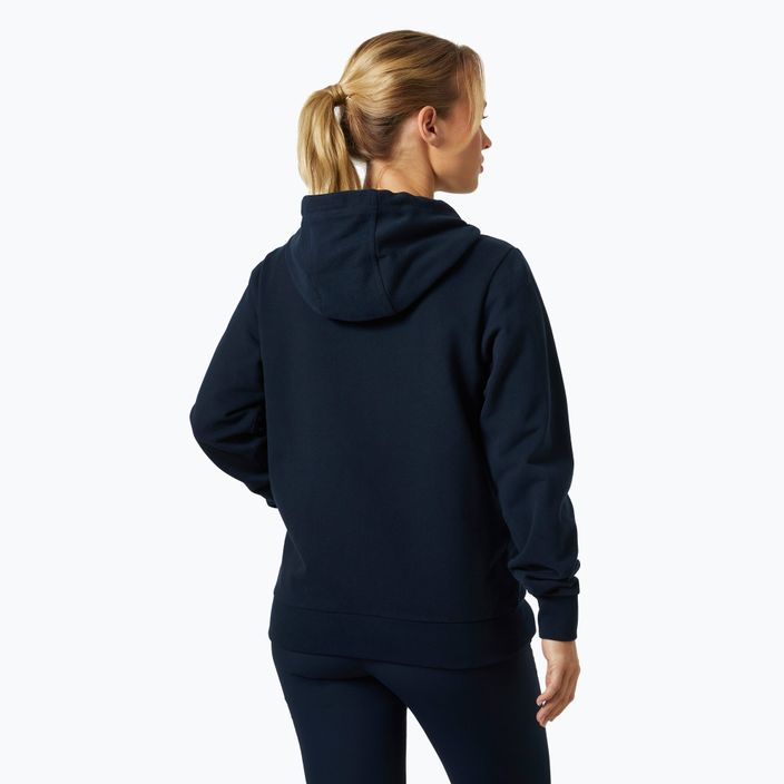 Dámská mikina Helly Hansen HH Logo Full Zip Hoodie 2.0 navy 2