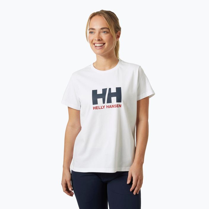 Dámské tričko  Helly Hansen Logo 2.0 white