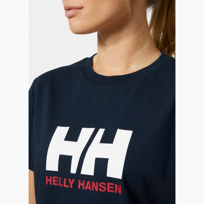 Dámské tričko  Helly Hansen Logo 2.0 navy 3