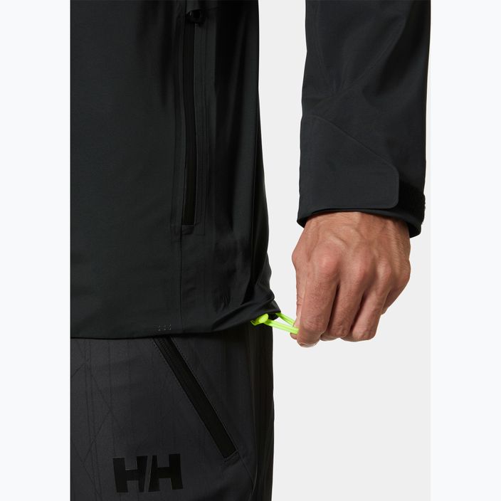 Pánská jachtařská bunda Helly Hansen HP Foil Shell 2.0 ebony 7